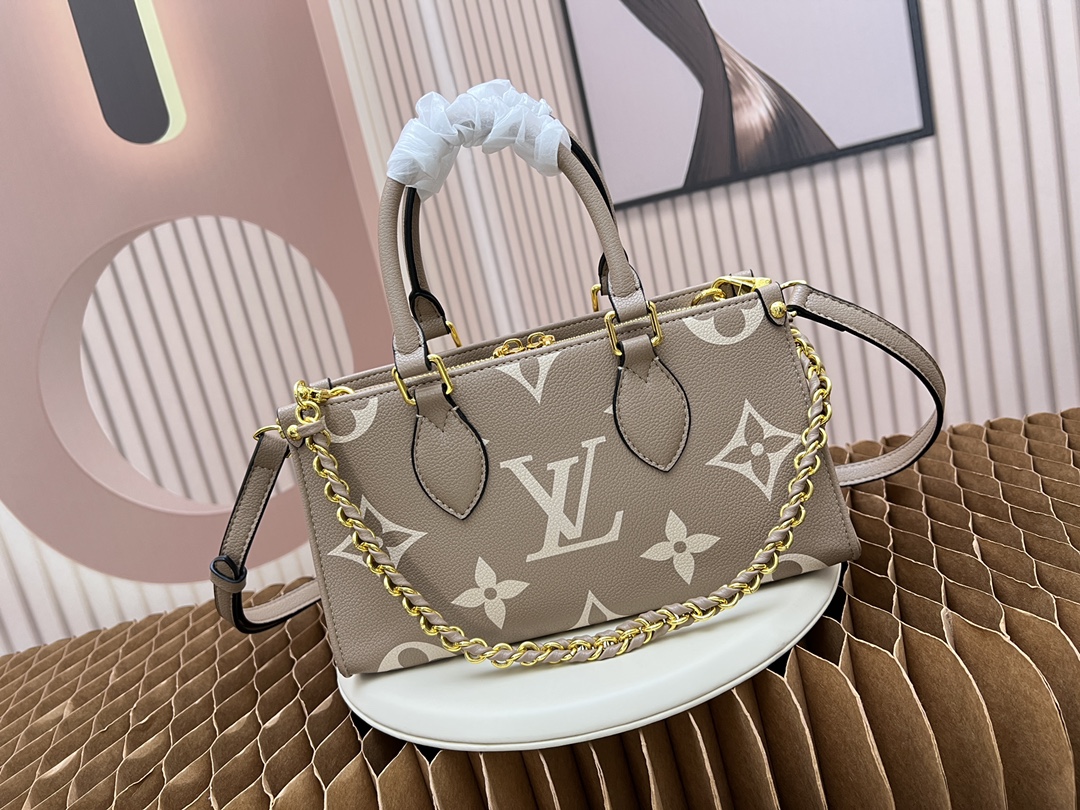 4色後払い可能ルイヴィトン オンザゴー M23698 M46653 East West Giant Monogram Empreinte  スーパーコピー LVバッグ代引き国内発送